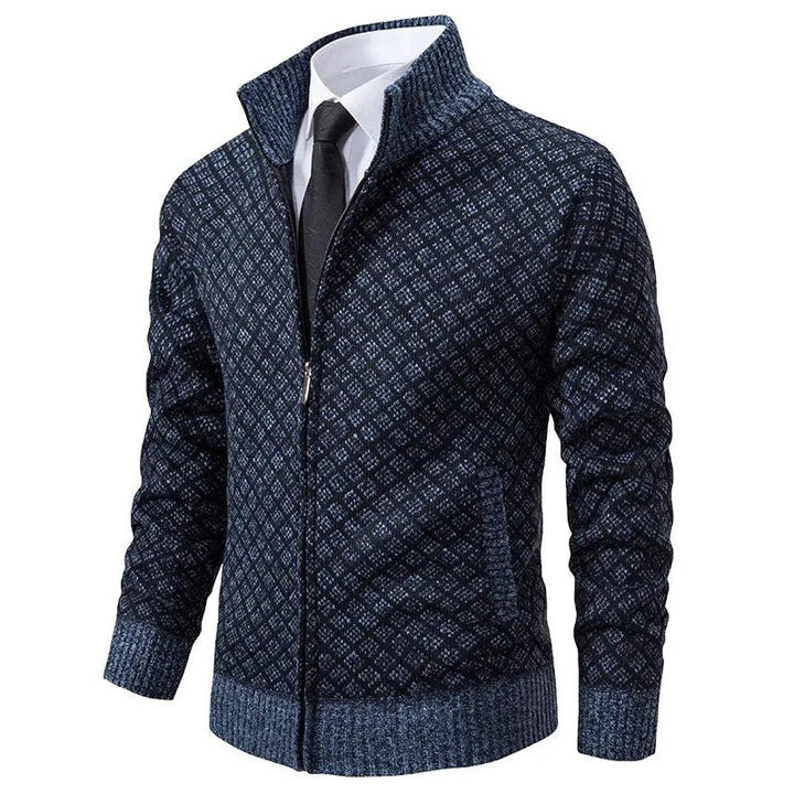Mason | Classic Full-Zip Knit Cardigan
