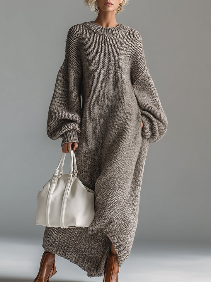 EMILIA | Soft Knit Maxi Dress