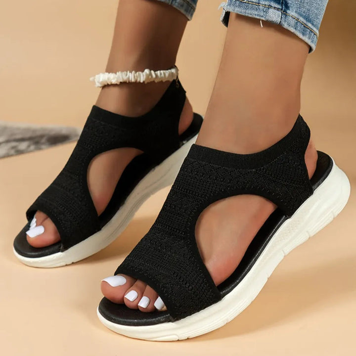 HexoComfy™ – orthopedische sandalen voor dames met hallux-valgusvriendelijk ontwerp, demping en voetboogondersteuning