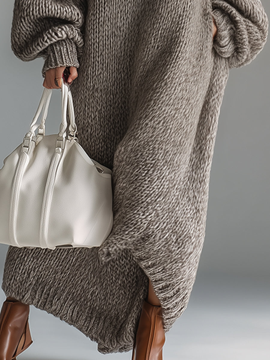 EMILIA | Soft Knit Maxi Dress