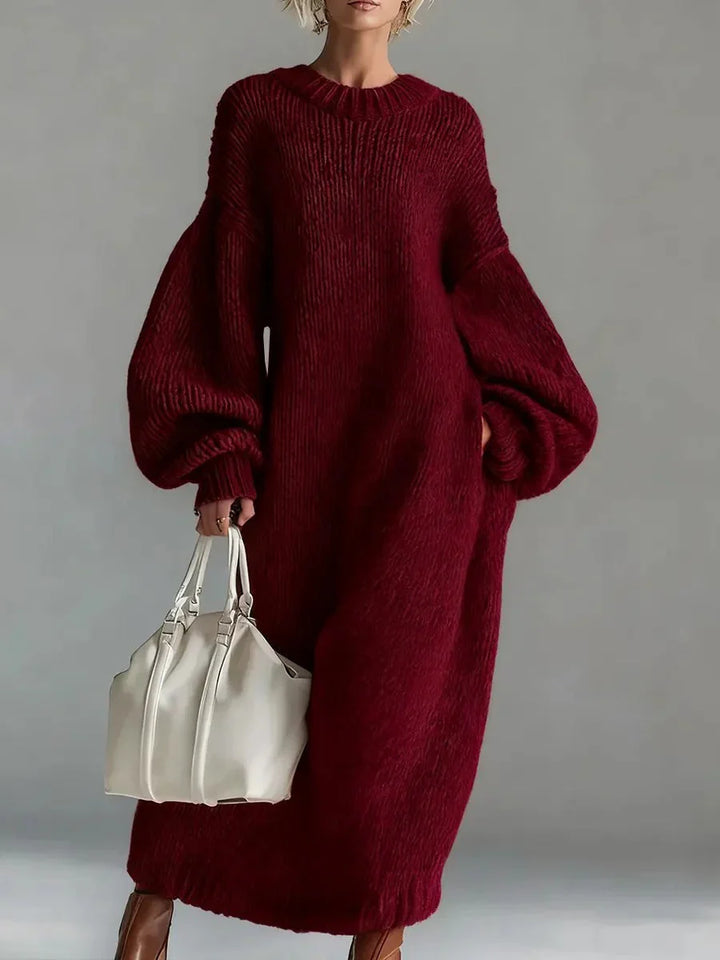 EMILIA | Soft Knit Maxi Dress