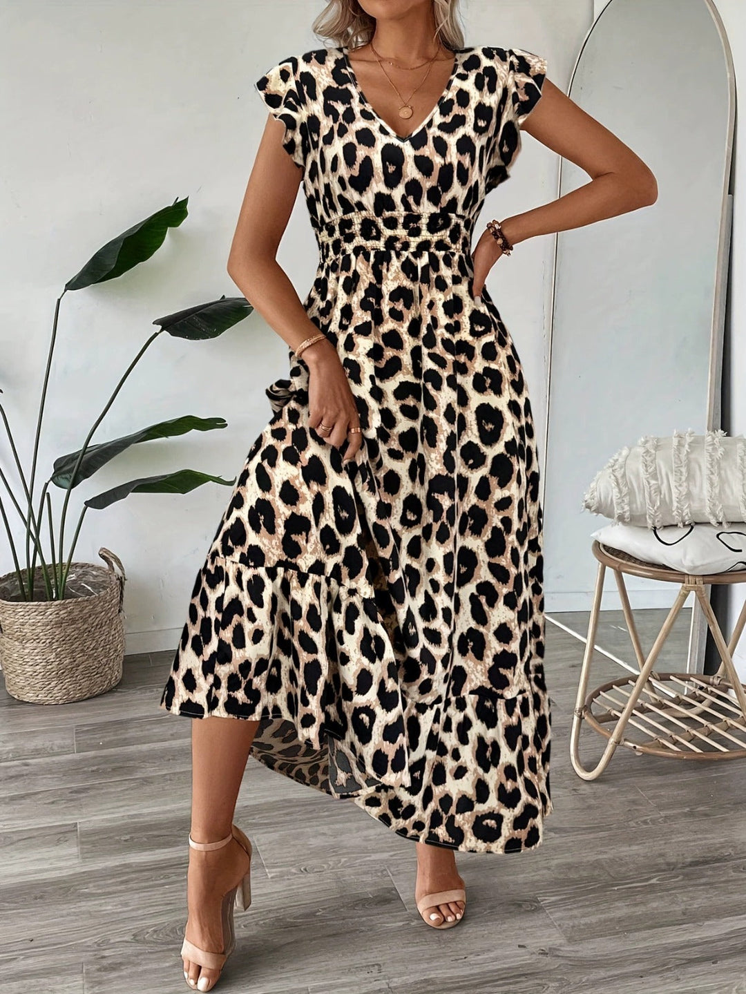 CANDELA – Baroque maxi dress