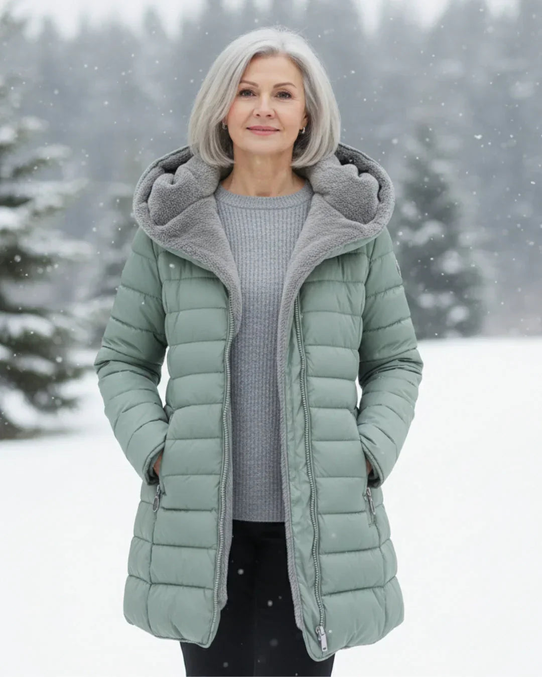NOVU — QUILTED WINTER JACKET