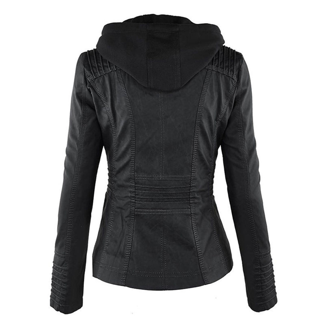 Elena | Timeless Chic Leather-Style Jacket