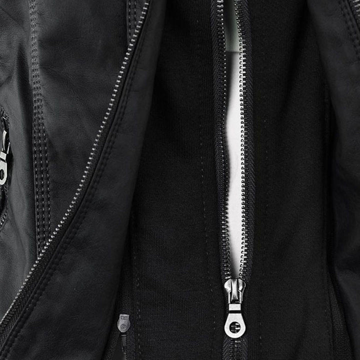 Elena | Timeless Chic Leather-Style Jacket