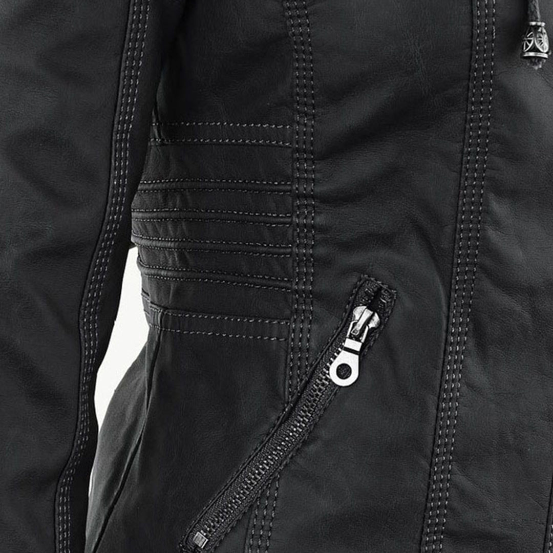 Elena | Timeless Chic Leather-Style Jacket