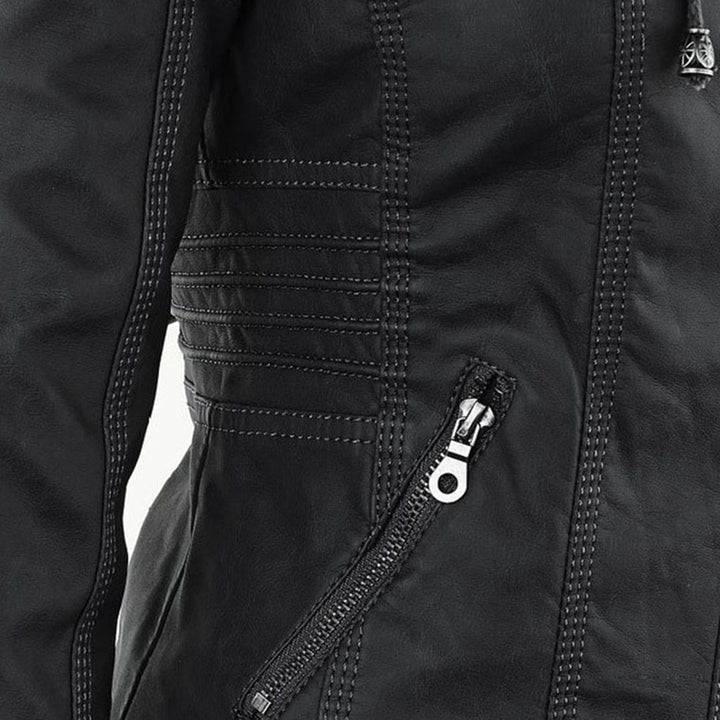 Elena | Timeless Chic Leather-Style Jacket