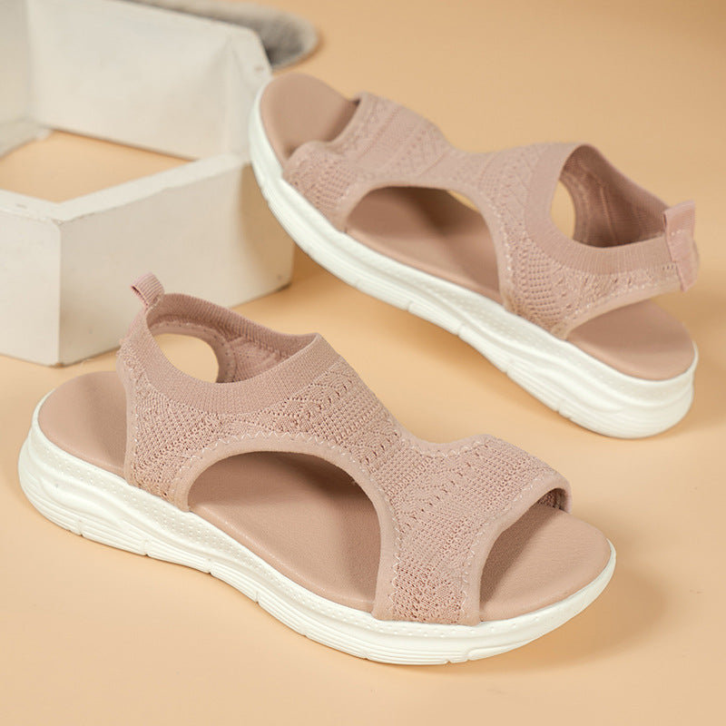 HexoComfy™ – orthopedische sandalen voor dames met hallux-valgusvriendelijk ontwerp, demping en voetboogondersteuning
