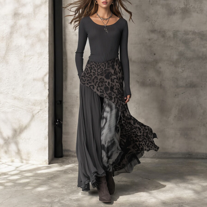 LOLA™ | Leopard Maxi Dress