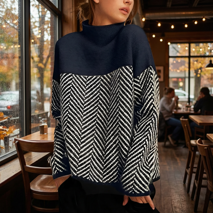 NORAH™ | Elegant Roll Neck Jumper