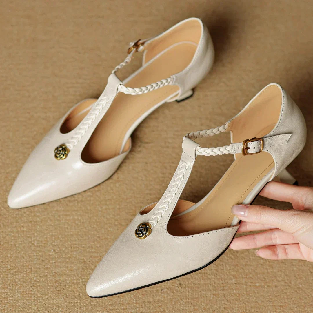 KATHY | ELEGANT LEATHER SANDALS