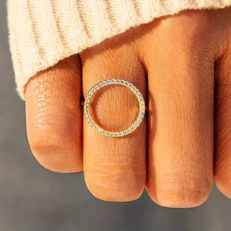 Camille Open Halo Ring