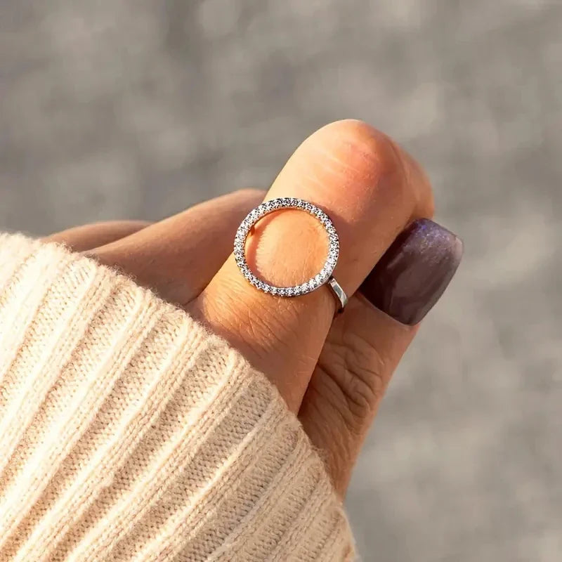 Camille Open Halo Ring