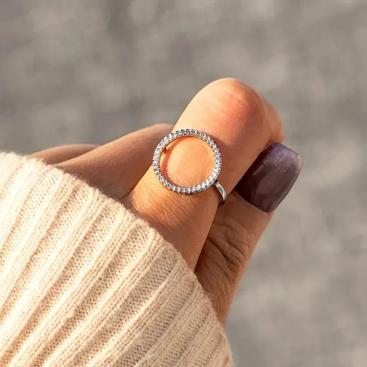 Camille Open Halo Ring