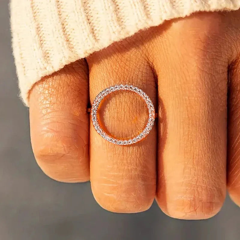 Camille Open Halo Ring