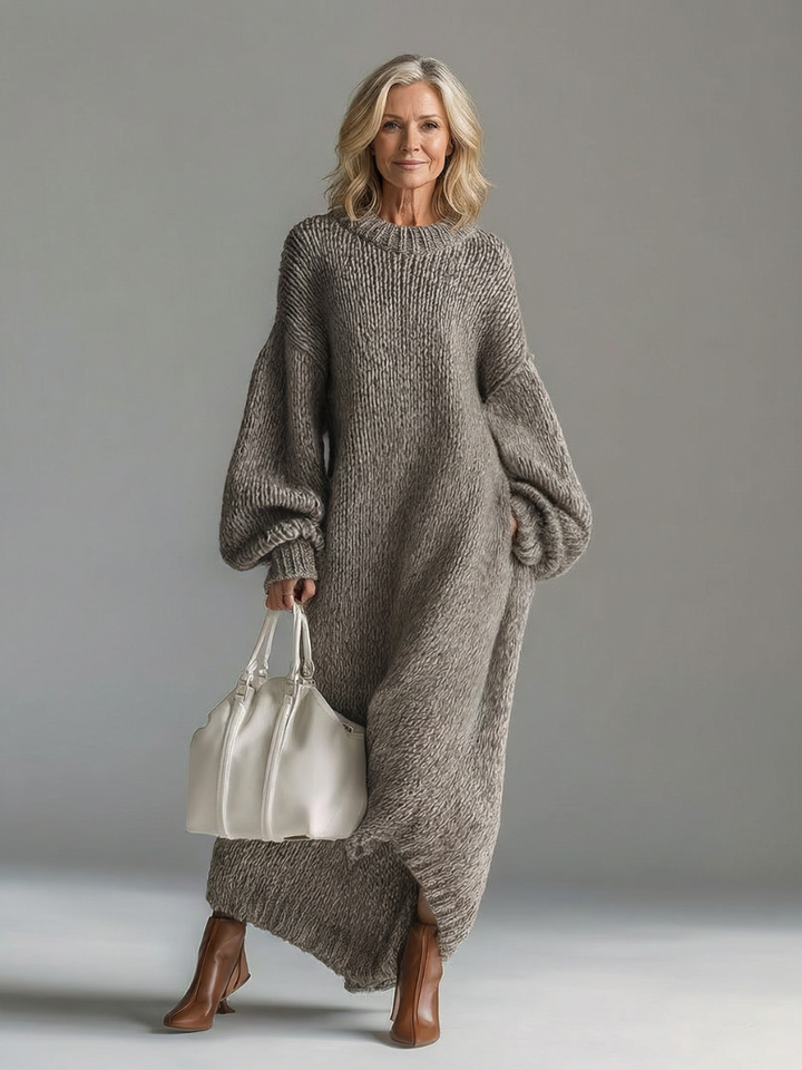 EMILIA | Soft Knit Maxi Dress