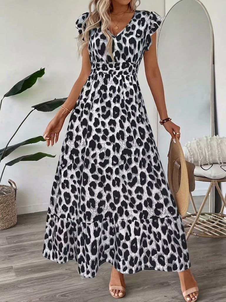 CANDELA – Baroque maxi dress