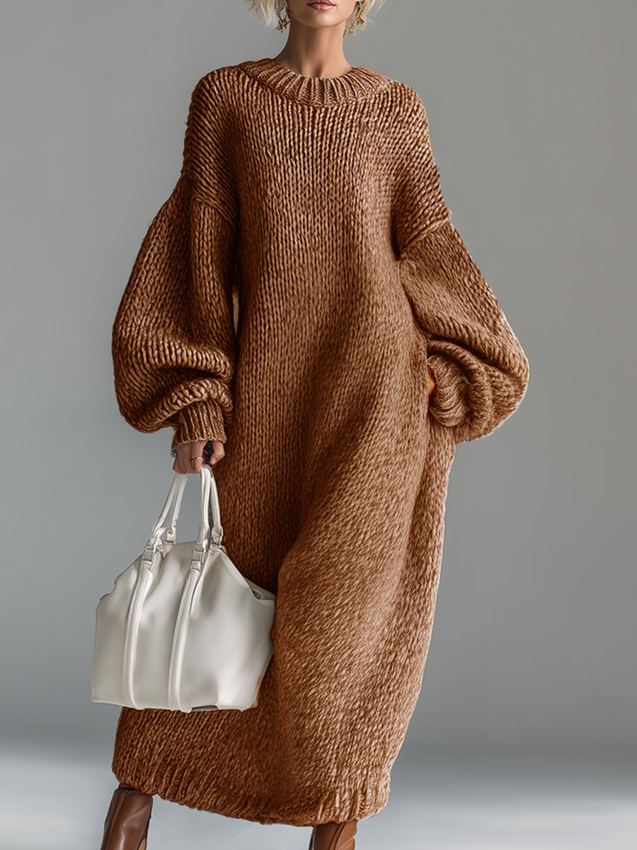 EMILIA | Soft Knit Maxi Dress