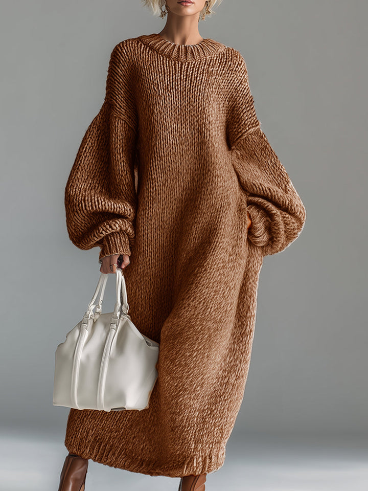EMILIA | Soft Knit Maxi Dress