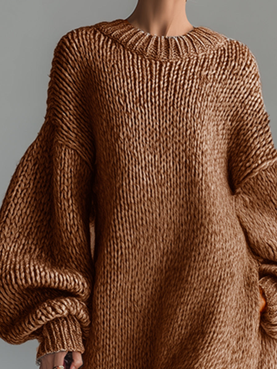 EMILIA | Soft Knit Maxi Dress